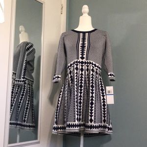 Nina Leonard Knit Dress